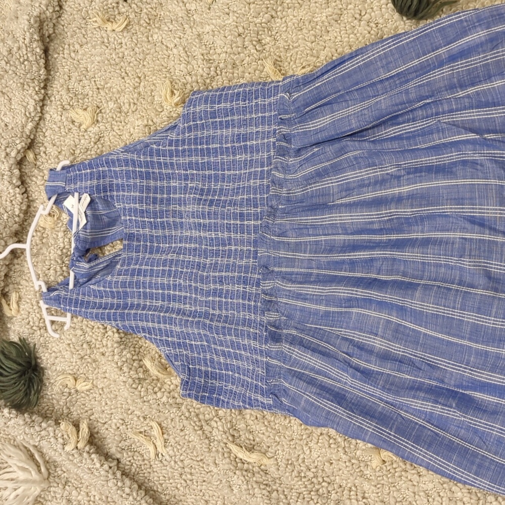 Blue & White Tank from Motherhood Maternity NWOT